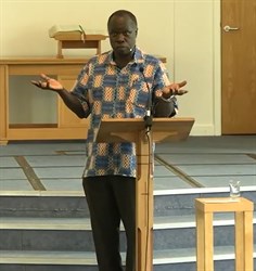 Justus speaking