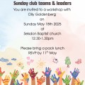Sunday club teams & leaders 