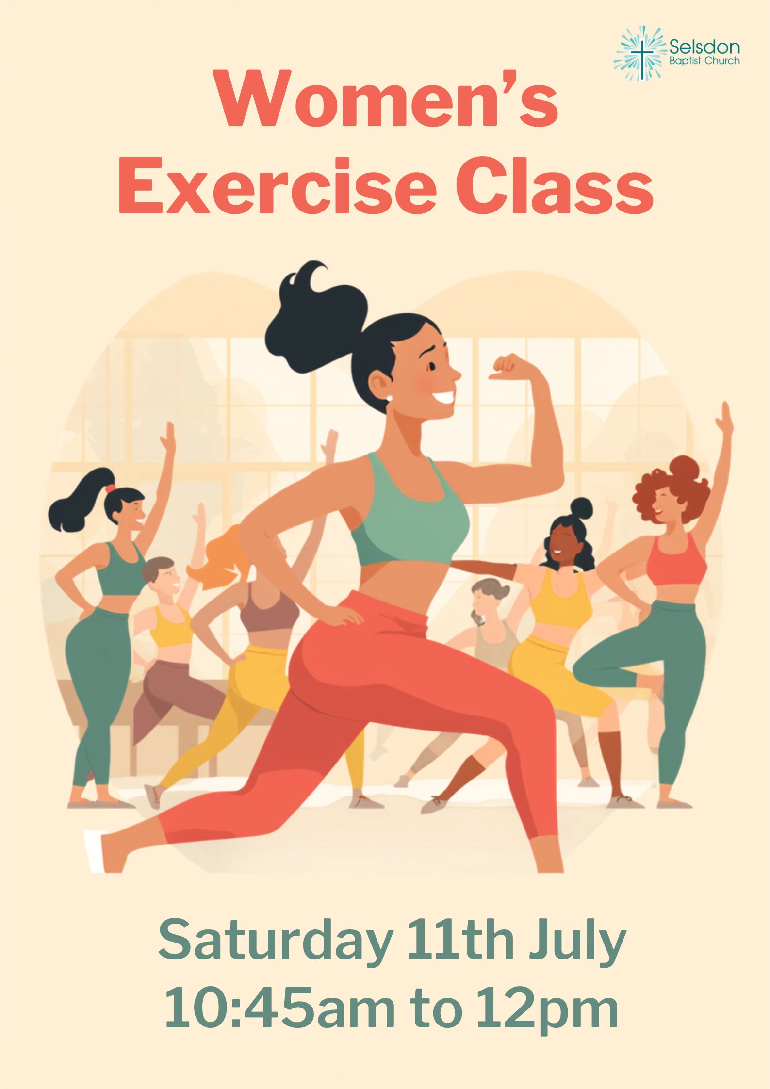 Ladies exercise class