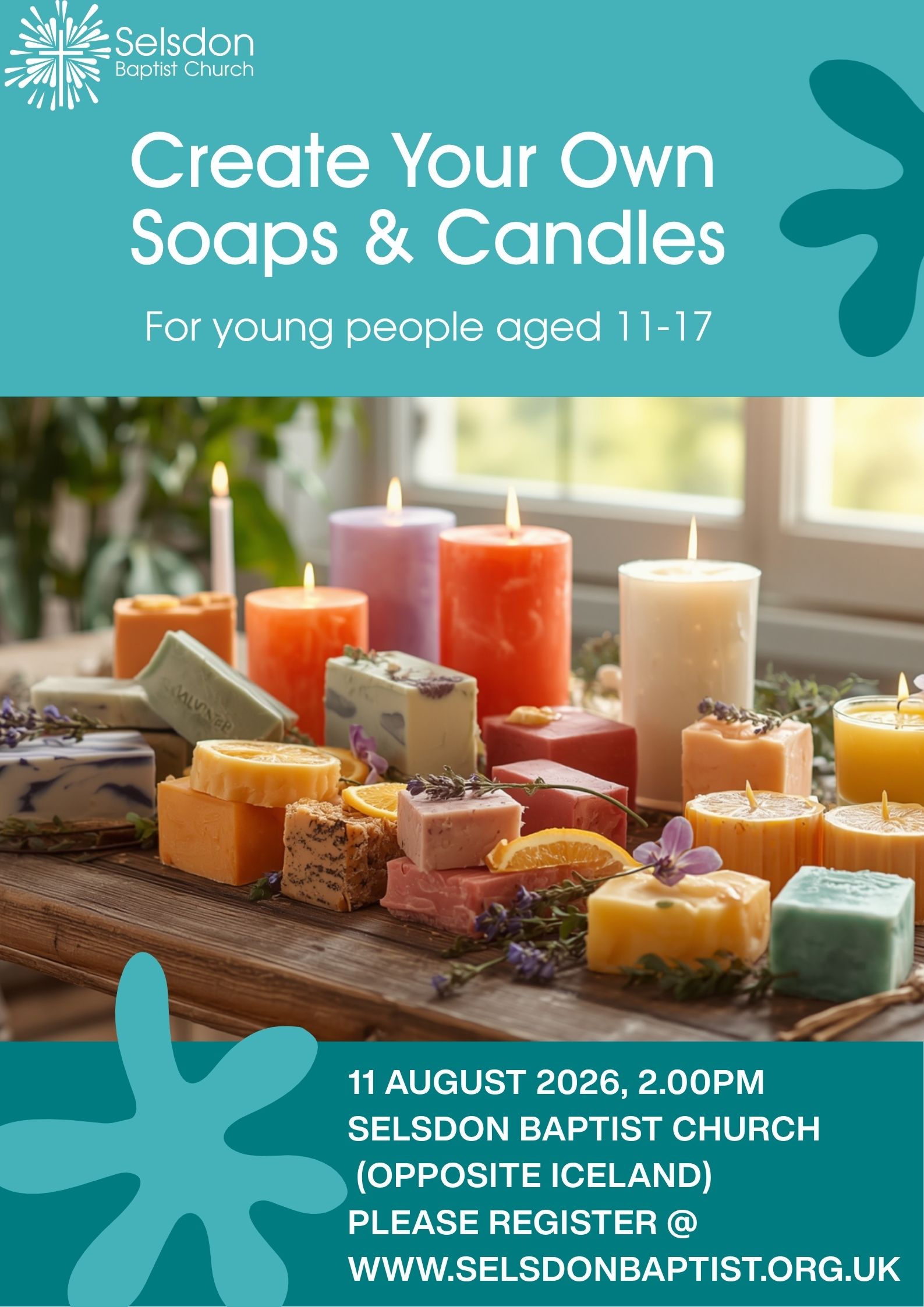 SBC Youth Summer - Soap and candle making