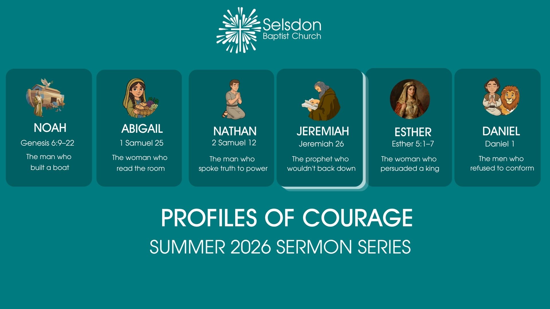 Sunday Service - The prophet who wouldn't back down - Rev'd Kathryn Kane